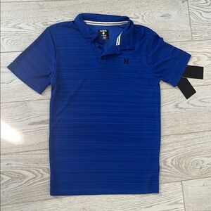 Boys Hurley large polo golf shirt.